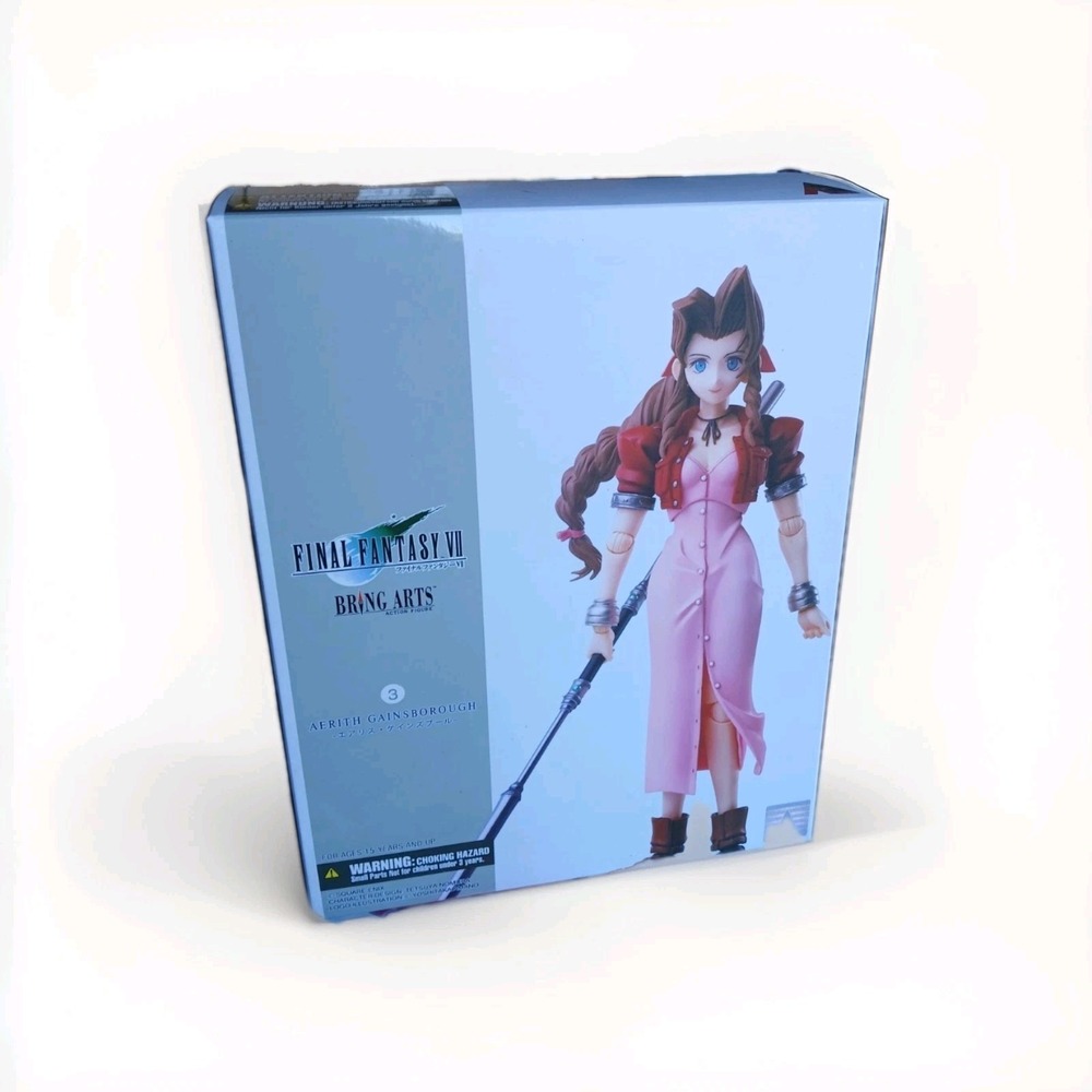 SQUARE ENIX Final Fantasy VII Bring Arts Aerith Gainsborough PVC‎ action figure